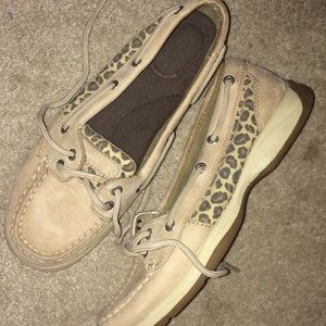 Cheetah print Sperry’s